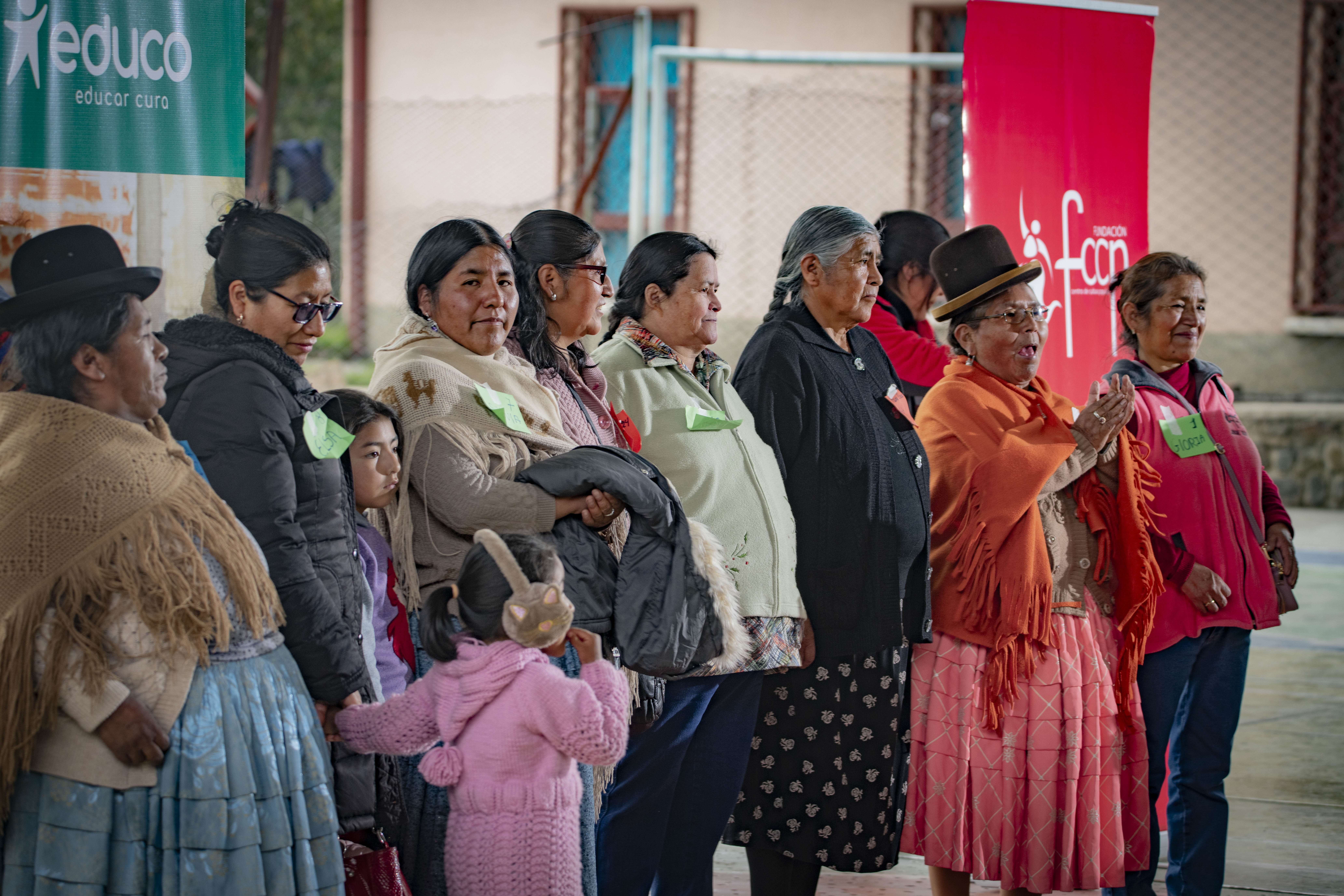 Celebrating the first 10 graduates of our program in Bolivia