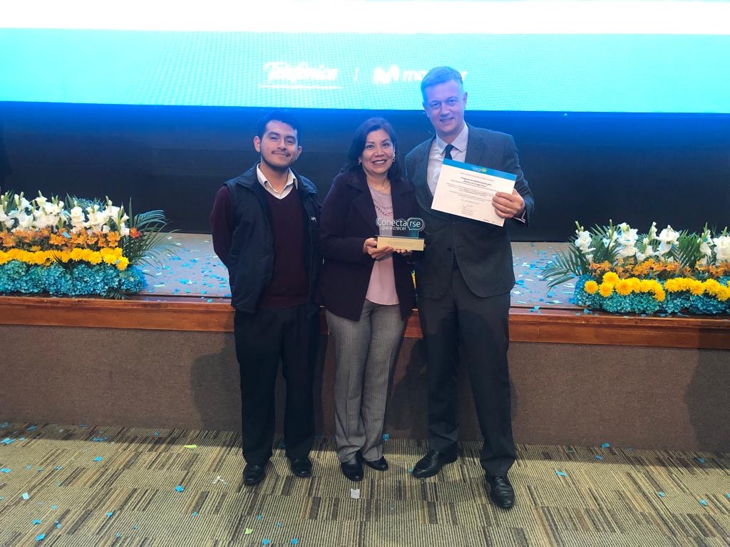 Dispurse Foundation won the competition ConectaRSE para Crecer 2019 Award