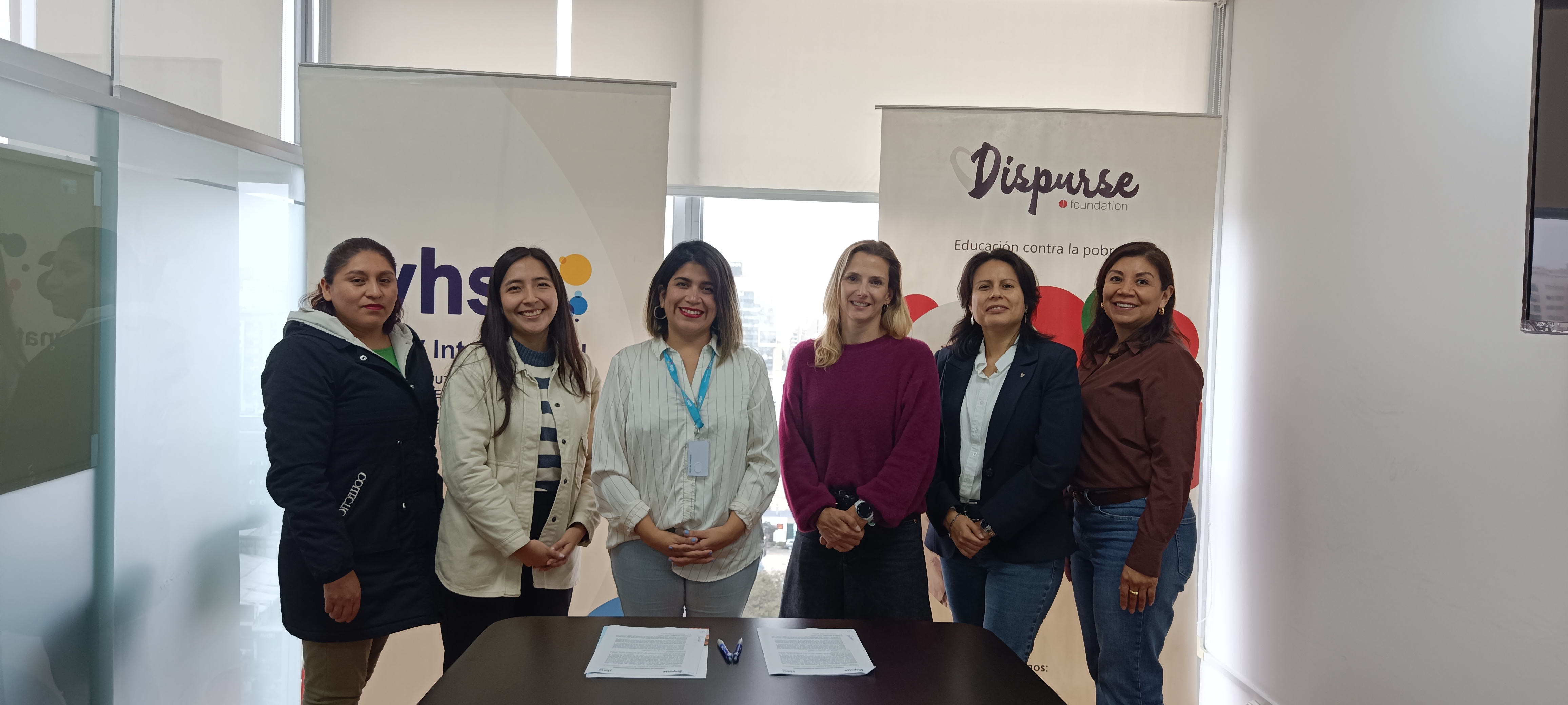 Dispurse Foundation signs agreement with DVV International to strengthen adult education in Peru
