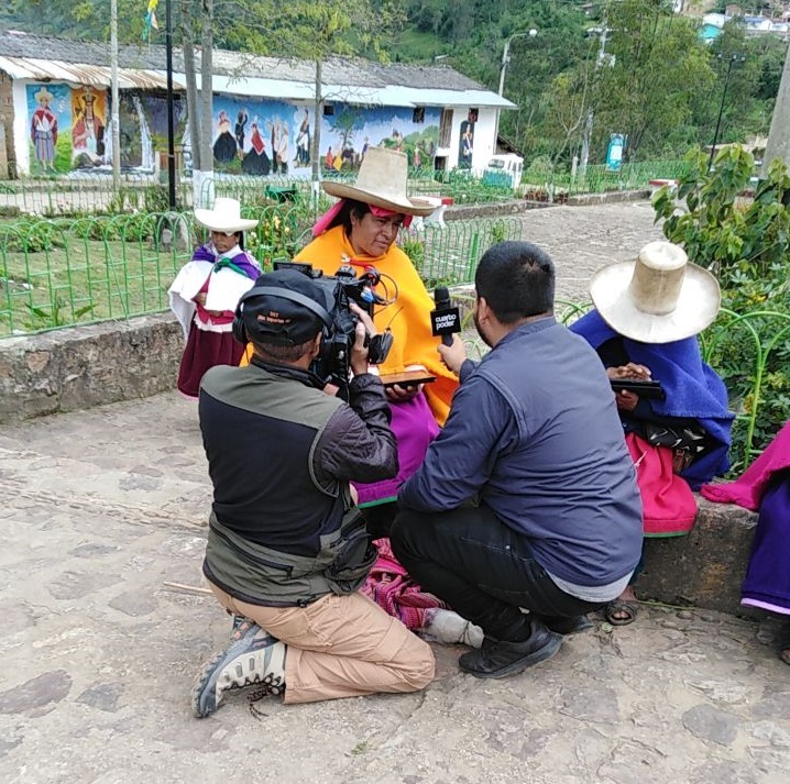 Reportage from Cajamarca- America Noticias 